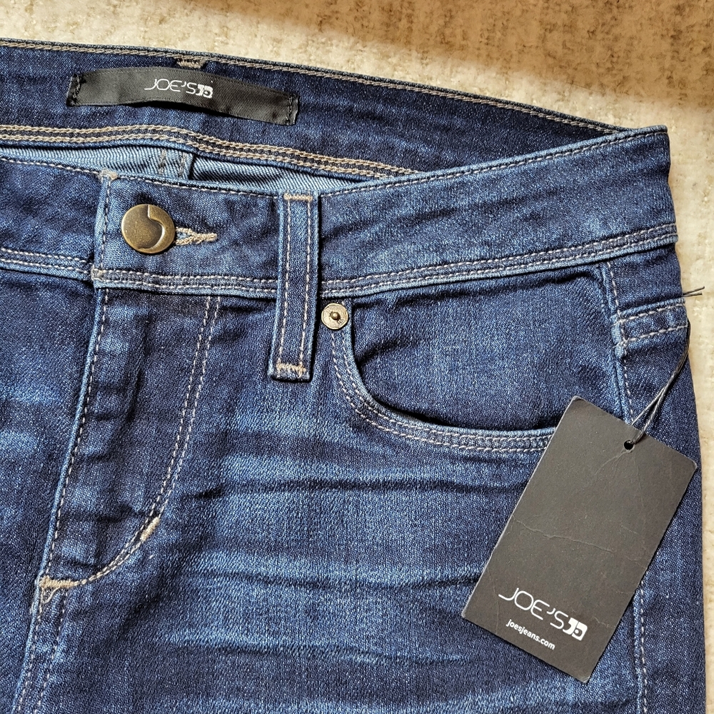 Joe's Jeans low-rise Flared boot cut dark premium denim - Picture 2 of 10